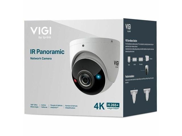 VIGI InSight S485PI 8 Megapixel 4K Network Camera - Color - Turret - 65.62 ft Infrared Night Vision - H.265+, H.265, H.264, H.264+, H.264H, H.265M...
