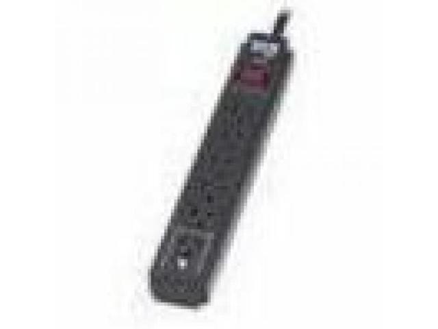 Eaton Tripp Lite Series Protect It! 6-Outlet Surge Protector - 5-15R Outlets, 600 Joules, 3 ft. (0.9 m) Cord, Black - Black - NEMA 5-15P - 6 x NEMA...