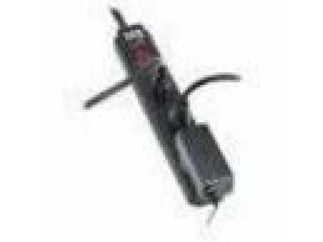 Eaton Tripp Lite Series Protect It! 6-Outlet Surge Protector - 5-15R Outlets, 600 Joules, 3 ft. (0.9 m) Cord, Black - Black - NEMA 5-15P - 6 x NEMA...