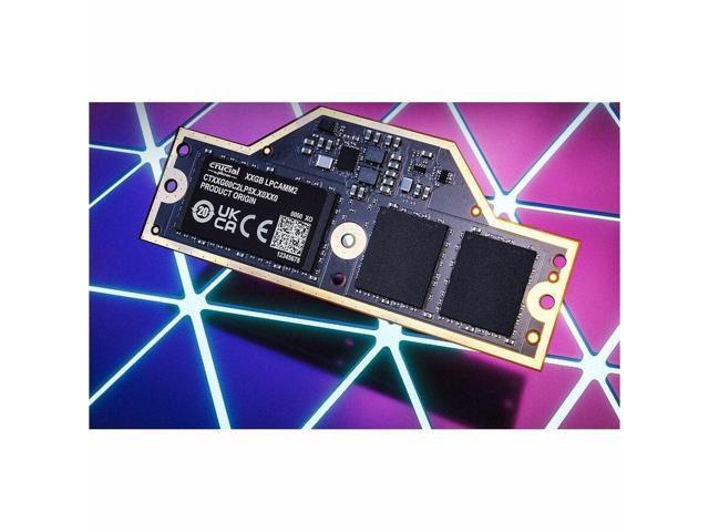 Crucial 64GB LPCAMM2 - 644pin LPDDR5X- 7500 Memory For Notebook - DDR5-7500/PC5-60000 LPDDR5X Model CT64G75C2LP5X