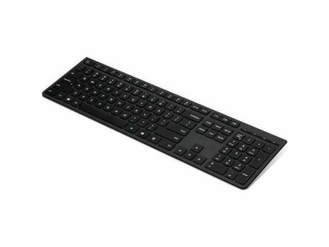 Lenovo Professional Wireless Rechargeable Keyboard-US English - Wireless Connectivity - Bluetooth/RF - 2.40 GHz - USB Type A Interface - 104 Key(s)...