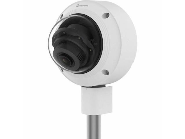 Hanwha QNV-C8083R 5 Megapixel Outdoor Network Camera - Color - Dome - White - 98.43 ft Infrared Night Vision - H.265, H.265M, H.265H, H.264,...