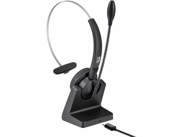 Adesso Xtream P300 Headset - Mono - Mini-phone (3.5mm) - Wired/Wireless - Bluetooth - Over-the-head - Monaural - Supra-aural