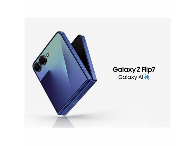 Samsung - Galaxy Z Flip7 512GB (Unlocked) - Blue Shadow - image 6