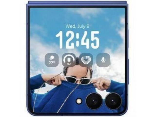 Samsung - Galaxy Z Flip7 512GB (Unlocked) - Blue Shadow - image 8