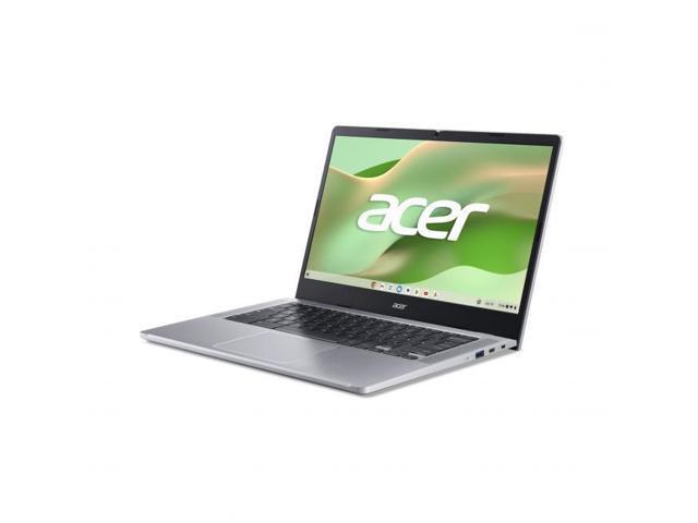 Acer 314 14' FHD Widescreen Chromebook Intel N100 4GB RAM 128GB eMMC Pure Silver - Intel Processor N100 with up to 3.40GHz - 14' FHD Widescreen...