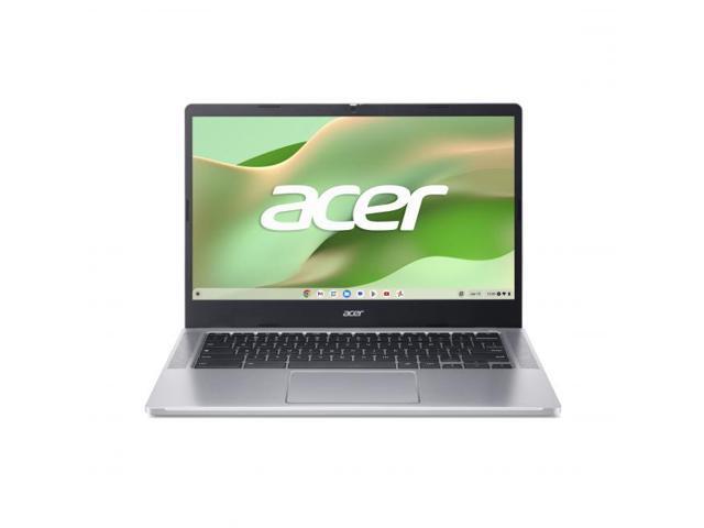 Acer 314 14' FHD Widescreen Chromebook Intel N100 4GB RAM 128GB eMMC Pure Silver - Intel Processor N100 with up to 3.40GHz - 14' FHD Widescreen...