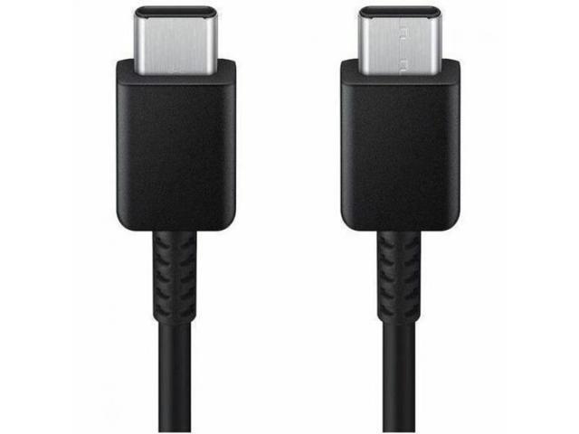Samsung - 25W 6' USB Type C-to-USB Type C Device Cable - Black - image 3