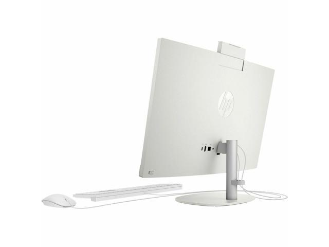 HP - 23.8 inch All-in-One Desktop PC 24-cr0410 AMD Athlon Silver 7120U 8GB RAM 256GB SSD Win 11 Home - Shell White - image 8