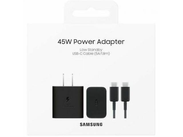 Samsung - 45W Power Adapter - Black - image 4