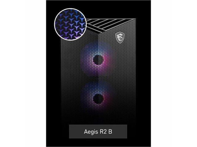 MSI Aegis R2 14th Aegis R2 C14NVV9-1440US Gaming Desktop - Intel Core i9 14th Gen i9-14900F - 32 GB - 1 TB SSD - Windows 11 Pro - NVIDIA GeForce...