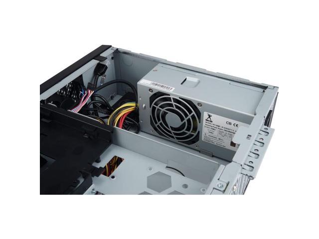 In Win Computer Case - Desktop - Black - 300 W - Power Supply Installed - Micro ATX Motherboard Supported