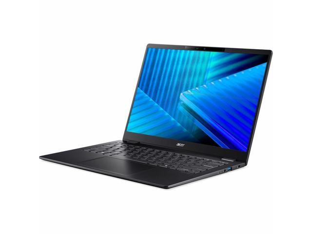 Acer - TravelMate P6 14 AI P614-54 14" IPS LCD 2880 x 1800 (WQXGA+) Laptop - Intel Core Ultra 5 with 16GB Memory - 1 TB SSD - Black - image 7