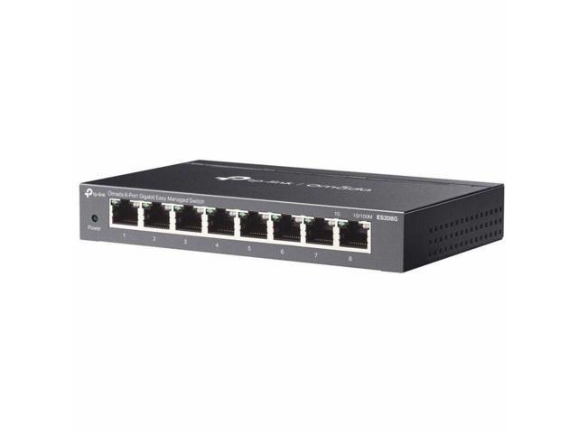 TP-Link Omada 8-Port Gigabit Easy Managed Switch - 8 Ports - Manageable - Gigabit Ethernet - 10/100/1000Base-T - 2.70 W Power Consumption - Twisted...