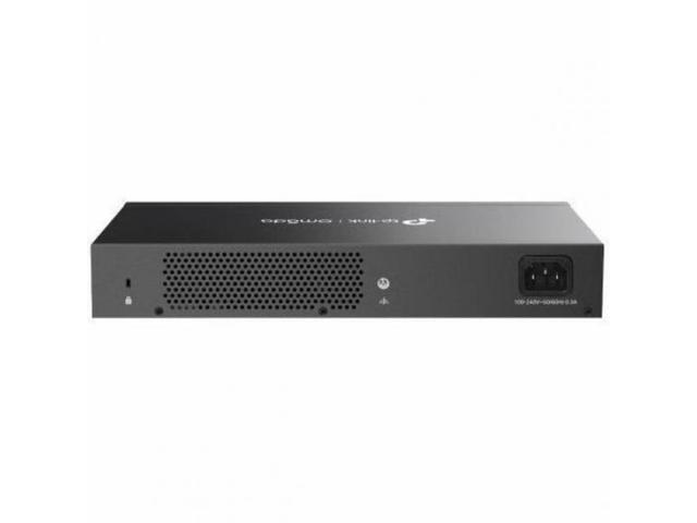 TP-Link Omada 16-Port Gigabit Easy Managed Switch - 16 Ports - Manageable - Gigabit Ethernet - 10/100/1000Base-T - 2 Layer Supported - 8.40W Power...