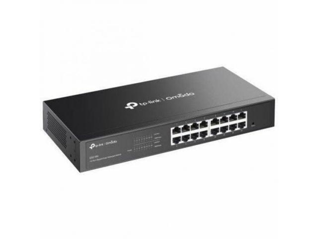 TP-Link Omada 16-Port Gigabit Easy Managed Switch - 16 Ports - Manageable - Gigabit Ethernet - 10/100/1000Base-T - 2 Layer Supported - 8.40W Power...