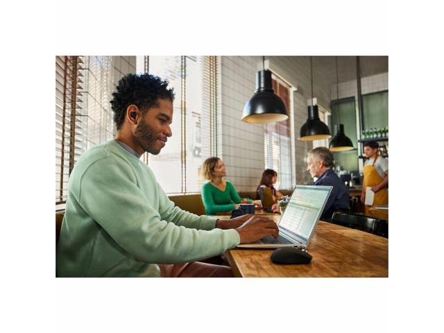 HP 705 Rechargeable Wireless Mouse (AZ7B1AA) - Wireless - Bluetooth/Radio Frequency - 2.40 GHz - Rechargeable - USB Type A - 6000 dpi - Scroll...