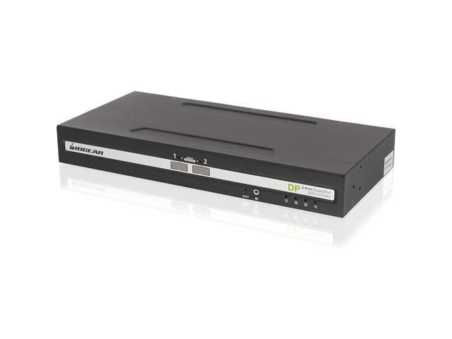 IOGEAR 2-Port Single View DisplayPort Secure KVM Switch w/Audio - TAA Compliance (GCS1412TAA4)