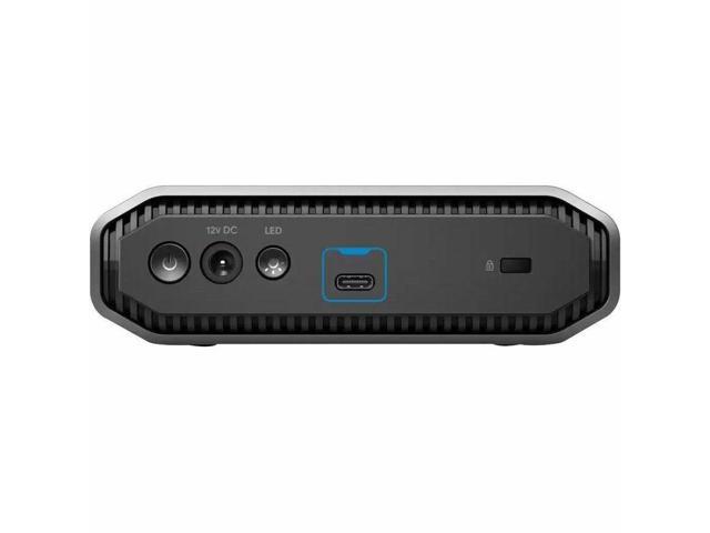 SanDisk Professional G-DRIVE SDPHF1A-008T-NBAAD 8 TB Desktop External Hard Drive - USB 3.2 (Gen 2) Type C - 7200rpm