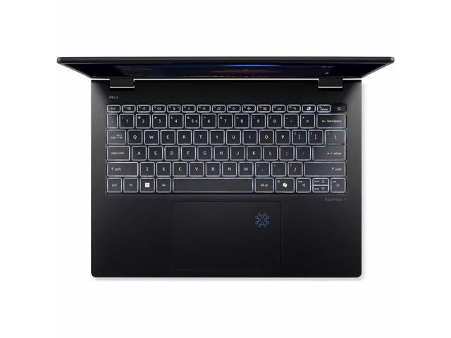 Acer - TravelMate P6 14 AI P614-54 14" IPS LCD 2880 x 1800 (WQXGA+) Laptop - Intel Core Ultra 7 with 32GB Memory - 1 TB SSD - Black - image 3