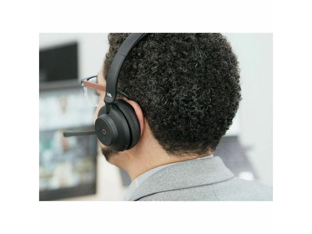 Cyber Acoustics Professional Wireless Headset With AI Noise Cancelation - Stereo - Wireless - Bluetooth - Over-the-head - Binaural - Noise Canceling