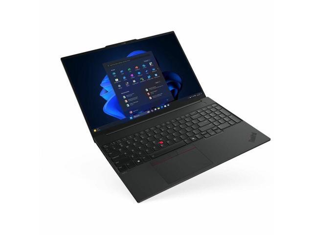 Lenovo ThinkPad E16 Gen 3 21TF0026US 16' Touchscreen Notebook - Intel Core 7 240H (2.50 GHz) - 16 GB - 512 GB SSD - Windows 11 Pro - Webcam - IEEE...