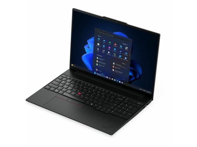 Lenovo ThinkPad E16 Gen 3 21TF0026US 16' Touchscreen Notebook - Intel Core 7 240H (2.50 GHz) - 16 GB - 512 GB SSD - Windows 11 Pro - Webcam - IEEE...