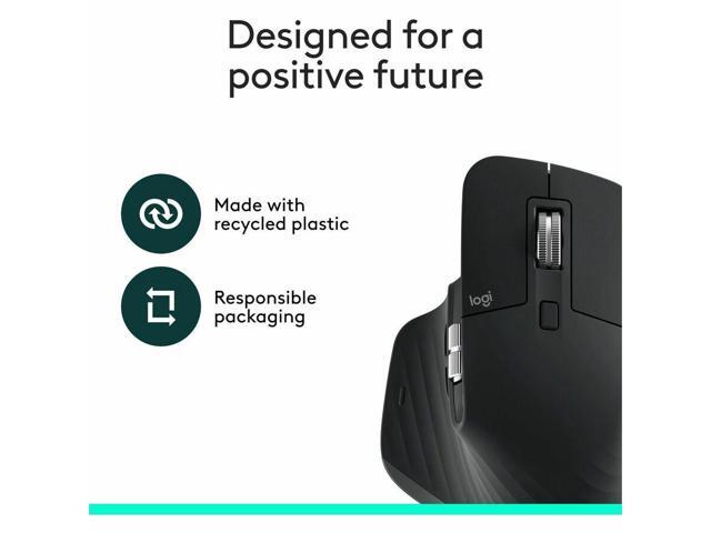 Logitech MX Master 3S Bluetooth Mouse (Black) - image 3