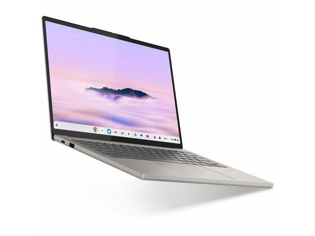 Lenovo - Chromebook Plus 14" OLED 2K Touchscreen Laptop with Gemini - MediaTek Kompanio Ultra 910 - 16GB Memory - 256GB UFS - Seashell - image 7