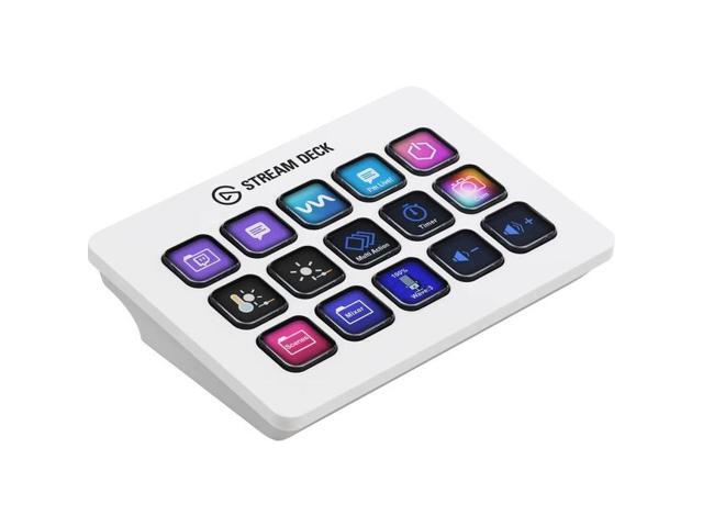 Elgato - Stream Deck MK.2 Full-size Wired USB Keypad with 15 Customizable LCD keys and Interchangeable Faceplate - White - image 8
