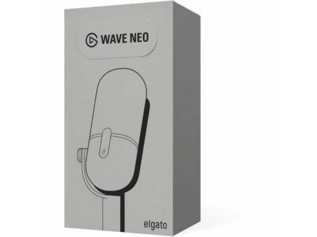 Elgato - Wave Neo Wired Condenser Microphone for Computer, Recording, Voice, Meeting Room, Professional Audio, Gaming - Red - image 5