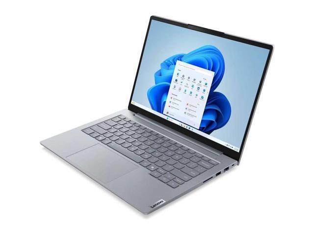 Lenovo - ThinkBook 14 Gen 8 AI PC 14" Touch - Screen Laptop - Intel Ultra 7 with 16GB Memory - 512GB SSD - Arctic Grey - image 8