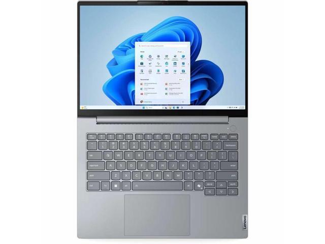 Lenovo - ThinkBook 14 Gen 8 AI PC 14" Touch - Screen Laptop - Intel Ultra 7 with 16GB Memory - 512GB SSD - Arctic Grey - image 3