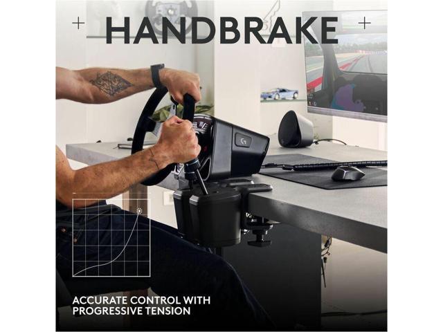 RS Shifter & Handbrake for Logitech G RS & PRO Series - PlayStation, Xbox, & Windows - Black - image 7