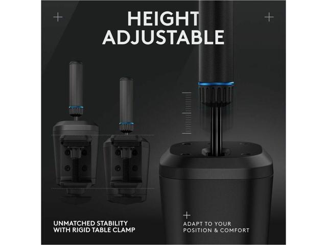 RS Shifter & Handbrake for Logitech G RS & PRO Series - PlayStation, Xbox, & Windows - Black - image 8