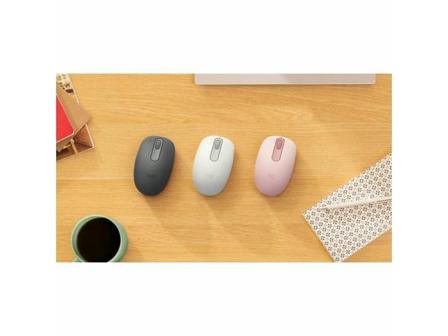 Logitech - M196 Lightweight Bluetooth Wireless Optical Mouse Compact 3-Button Ambidextrous Mouse with Smooth Tracking - Wireless - Graphite - image 2