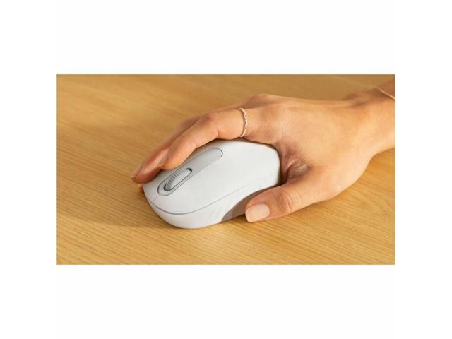 Logitech - M196 Lightweight Bluetooth Wireless Optical Mouse Compact 3-Button Ambidextrous Mouse with Smooth Tracking - Wireless - Off-White - image 3