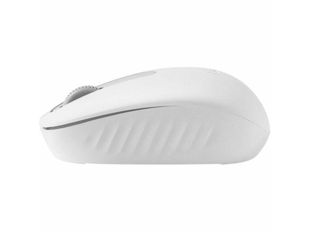 Logitech - M196 Lightweight Bluetooth Wireless Optical Mouse Compact 3-Button Ambidextrous Mouse with Smooth Tracking - Wireless - Off-White - image 5