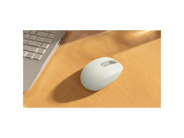 Logitech - M196 Lightweight Bluetooth Wireless Optical Mouse Compact 3-Button Ambidextrous Mouse with Smooth Tracking - Wireless - Off-White - image 6