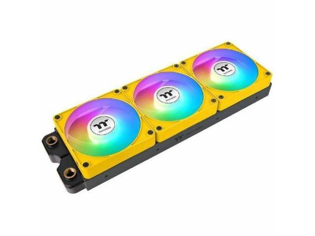 Thermaltake - CT120 EX ARGB Sync 120mm Computer Case Cooling Fan (3-Pack) - Bumblebee - image 9