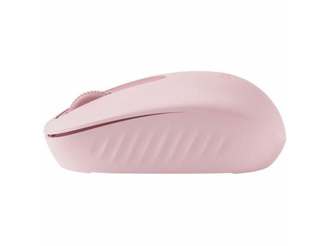 Logitech - M196 Lightweight Bluetooth Wireless Optical Mouse Compact 3-Button Ambidextrous Mouse with Smooth Tracking - Wireless - Rose - image 3