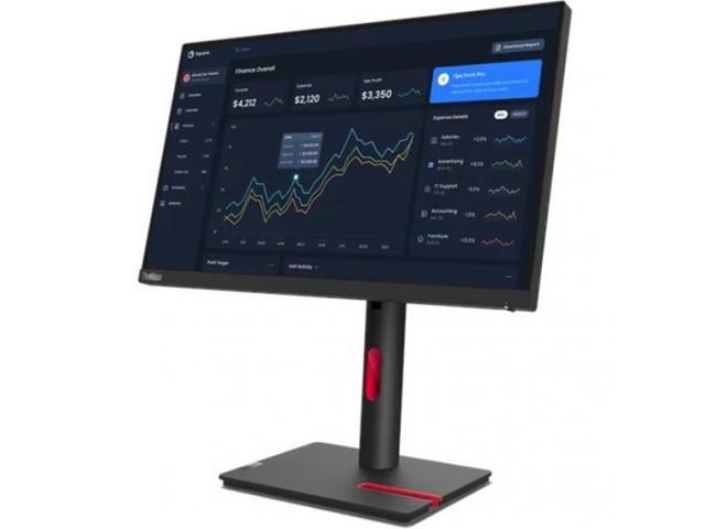 Lenovo - ThinkVision T22i-30 22" Class Full HD LED Monitor - 16:9 - Raven 21.5" Viewable - In-plane Switching - Black - image 3