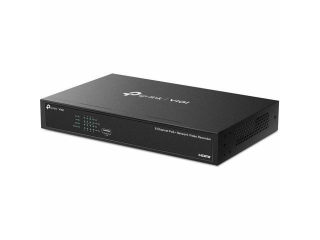 TP Link VIGI NVR1008H-8MP - VIGI 8 Channel PoE Network Video Recorder - Network Video Recorder - HDMI - 4K Recording
