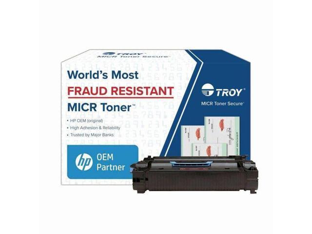 TROY M806E MICR Toner Secure High Yield Cartridge - Black (HP Part Number: CF325X)(02-88000-0E1)