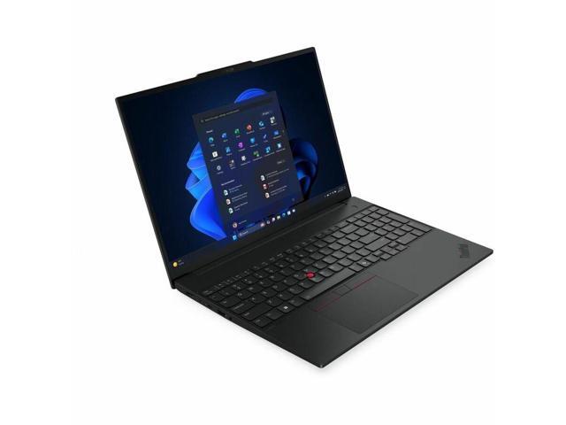 Lenovo - ThinkPad E16 Gen 3 AI PC 16" Touch - Screen Laptop - Intel Ultra 7 with 16GB Memory - 512GB SSD - Black - image 4