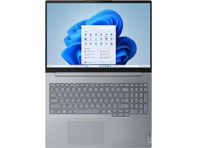 Lenovo - ThinkBook 16 Gen 8 AI PC 16" Touch - Screen Laptop - Intel Ultra 7 with 16GB Memory - 512GB SSD - Arctic Grey - image 8