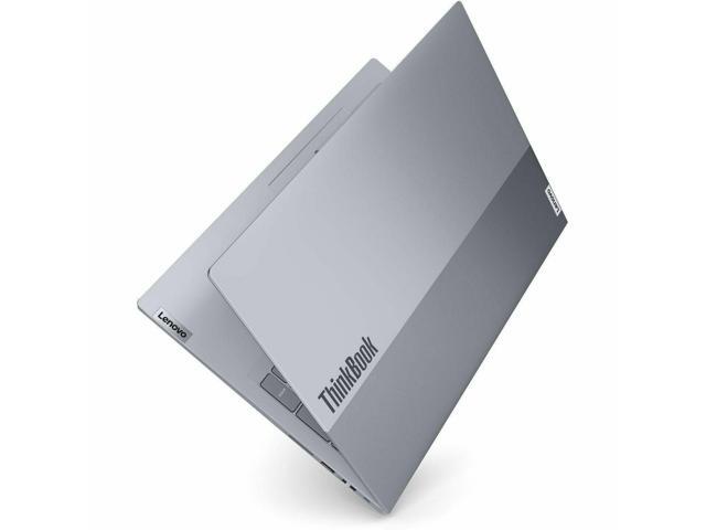Lenovo - ThinkBook 16 Gen 8 AI PC 16" Touch - Screen Laptop - Intel Ultra 7 with 16GB Memory - 512GB SSD - Arctic Grey - image 3