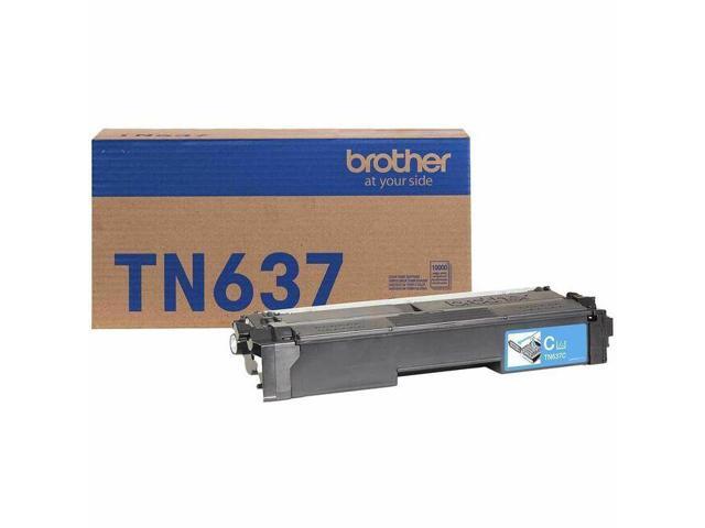 Brother TN637C Original Ultra High Yield Laser Toner Cartridge Cyan Pack