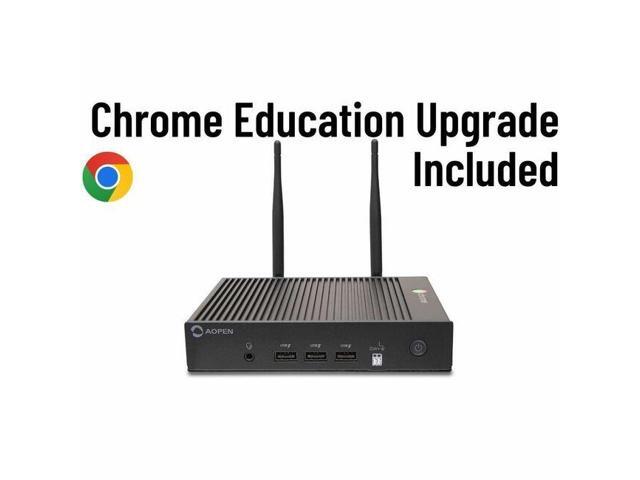 AOPEN Chromebox Mini 2 Education Upgrade - AI Ready - 3 Year Warranty Included - Intel Celeron N4500 - Fanless - 8 GB RAM - 32 GB eMMC - Military...