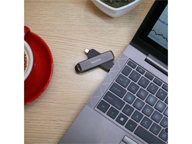 SanDisk - Extreme PRO 1TB Dual Drive High-Performance USB Type-A and USB Type-C Flash Drive - Black - image 10